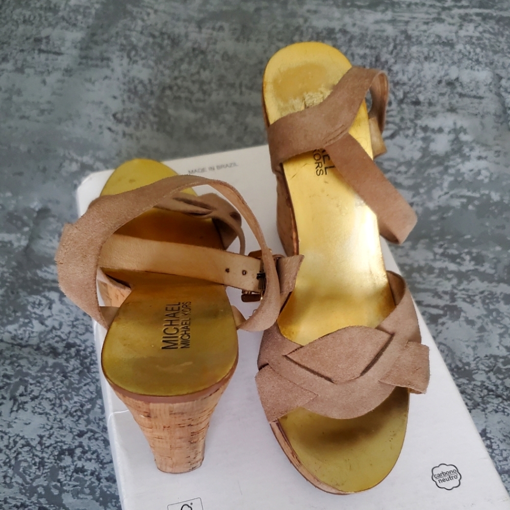 MICHAEL KORS high wedge sandles